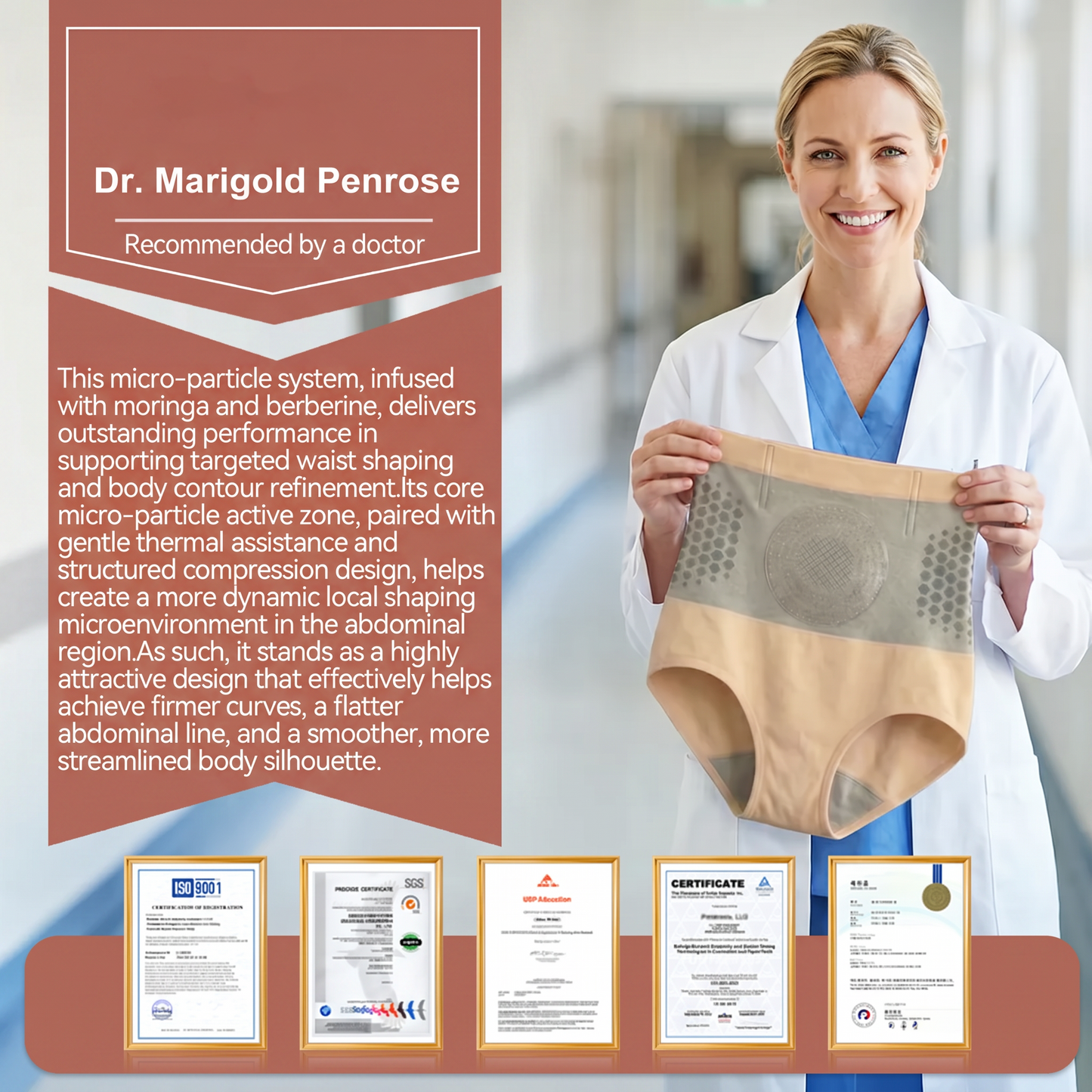 2026 New Release: Moringa & Berberine 4-In-1 Toning & Shaping Shorts