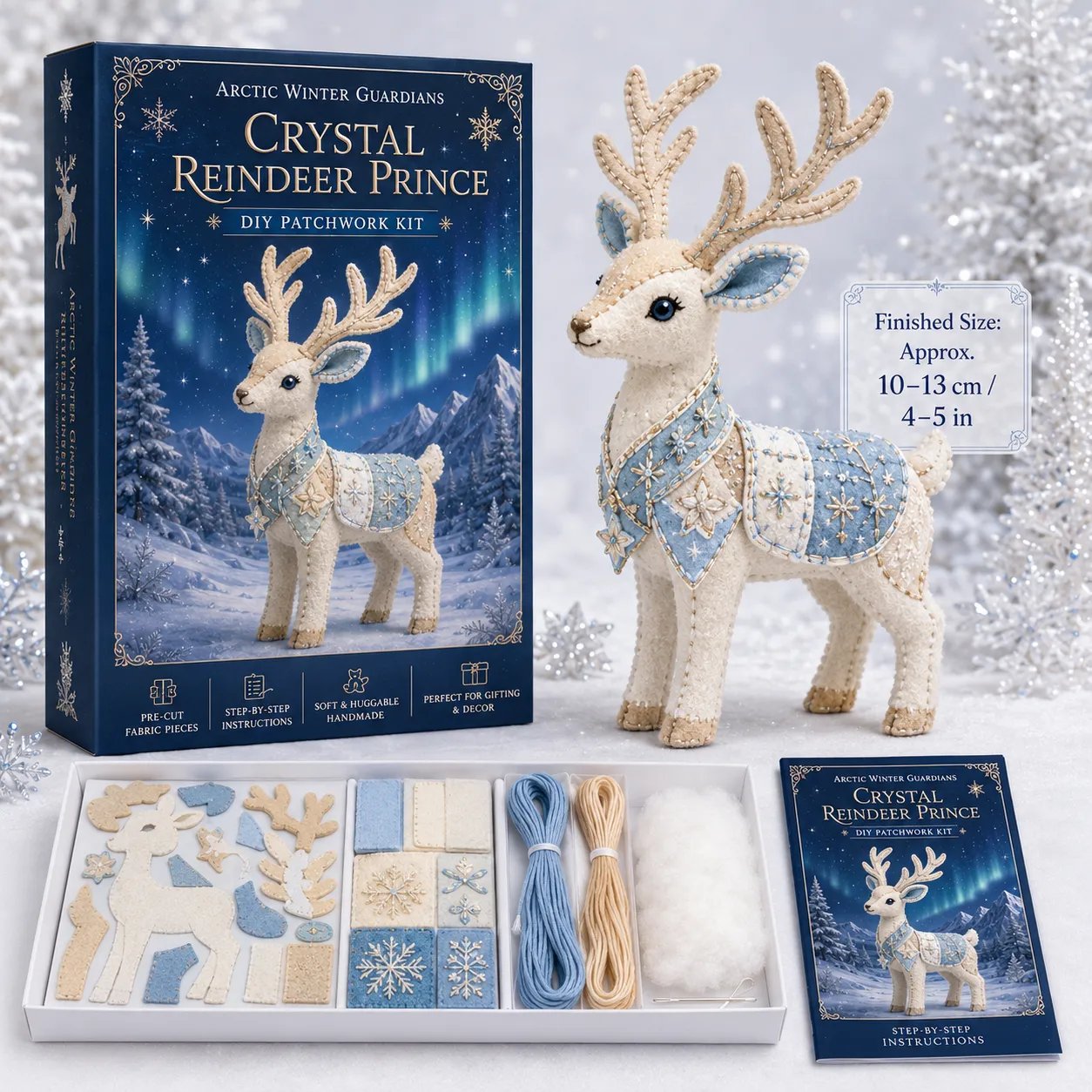 ❄️Arctic Winter Guardians DIY Patchwork Kit 🔥