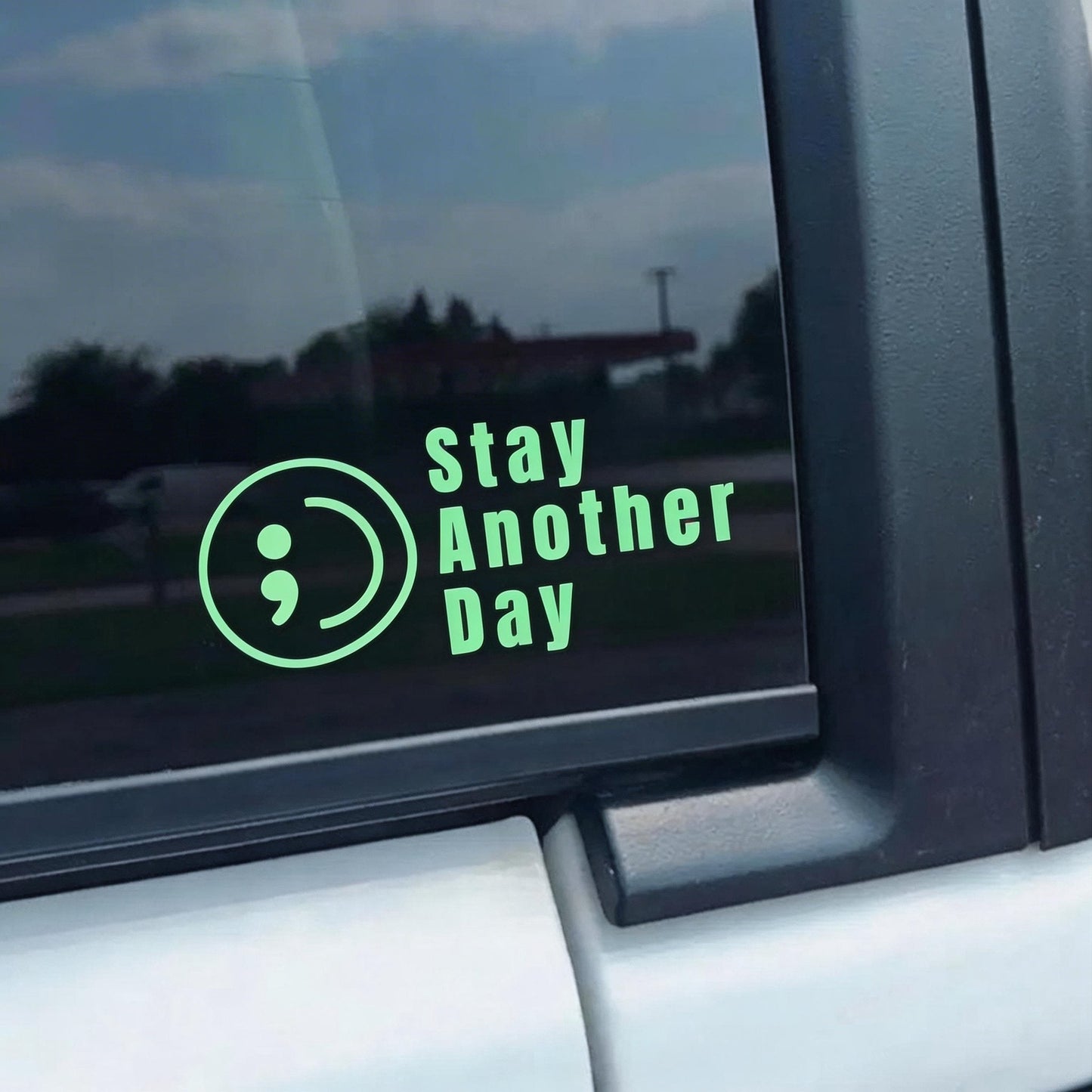 🎗️Share Pack❤️ SAD Mental Health Awareness Car Decal⏰BUY 1 GET 3 FREE