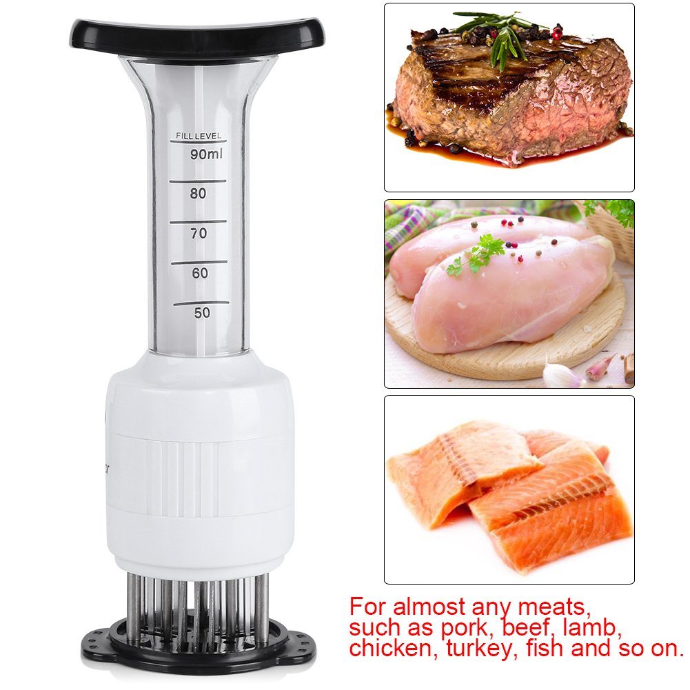 Meat Tenderizer Needle And Meat Injector