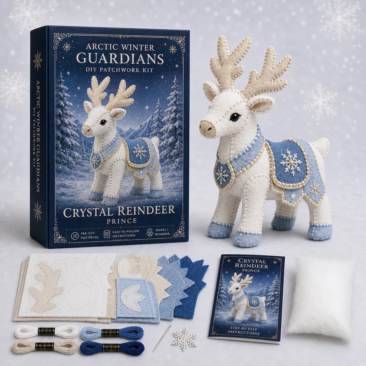❄️Arctic Winter Guardians DIY Patchwork Kit 🔥