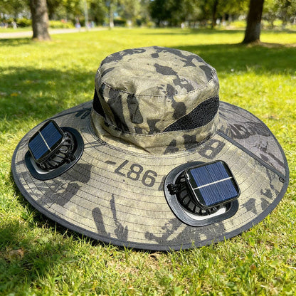 🔥Limited Time 50% Off✨Hat with Fans Solar Power