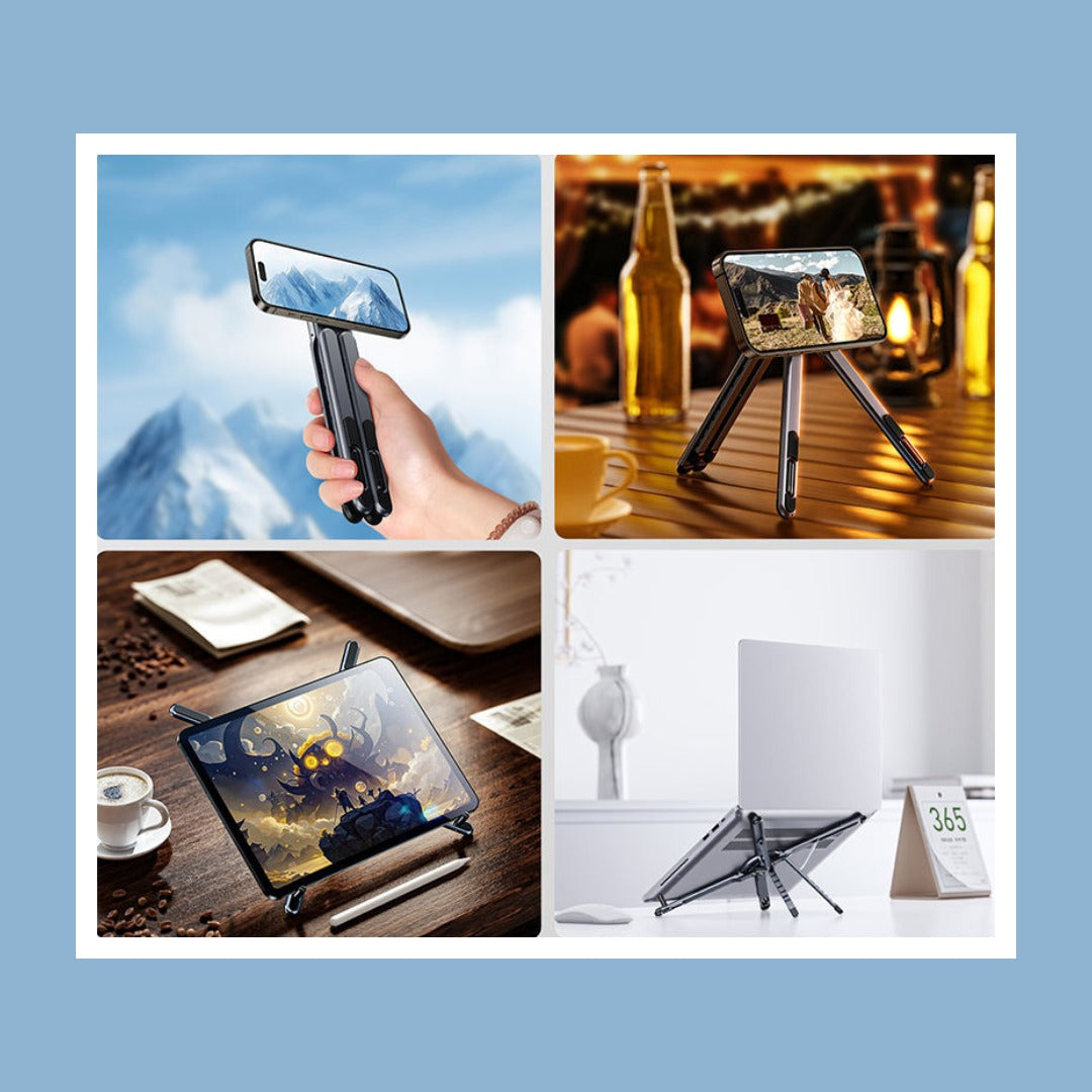 FlexCore™ 3-in-1 Magnetic Laptop & Phone Stand