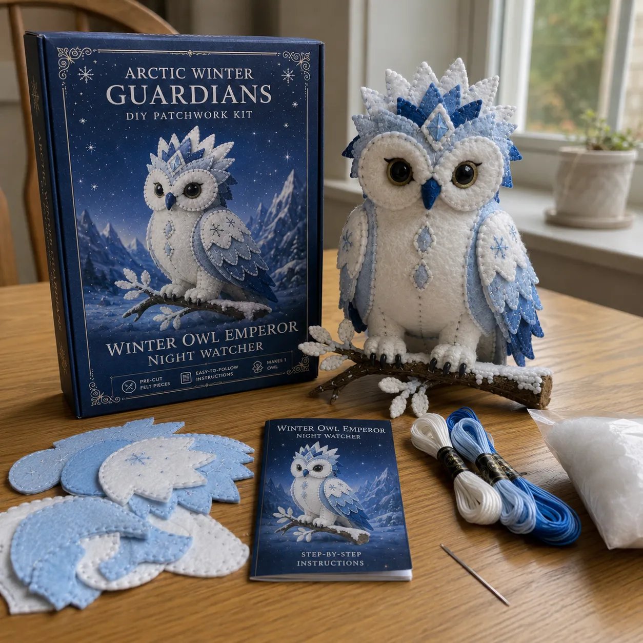 ❄️Arctic Winter Guardians DIY Patchwork Kit 🔥