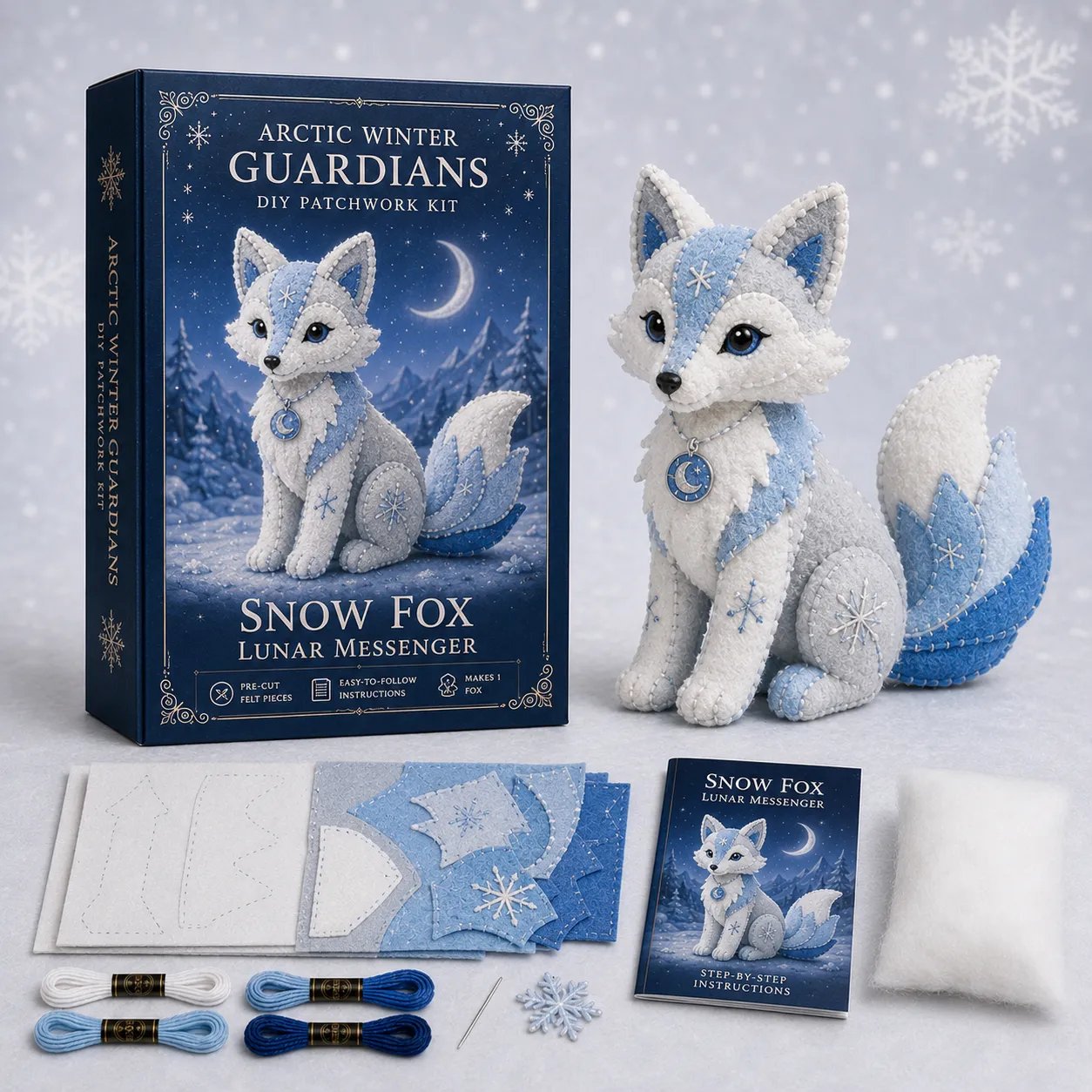 ❄️Arctic Winter Guardians DIY Patchwork Kit 🔥