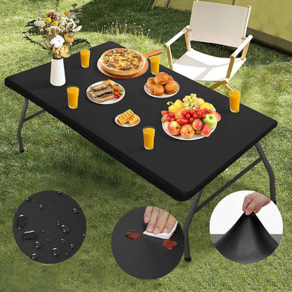 Stretch Spandex Table Cover – Perfect Fit for 4ft/5ft/6ft/8ft Tables