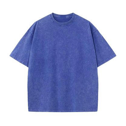 🔥Summer Flash Sale 50% OFF - 4 Pack Oversized Tshirts for Men Gym Vintage Heavyweight T Shirts Cotton Workout Acid Wash Baggy Tees