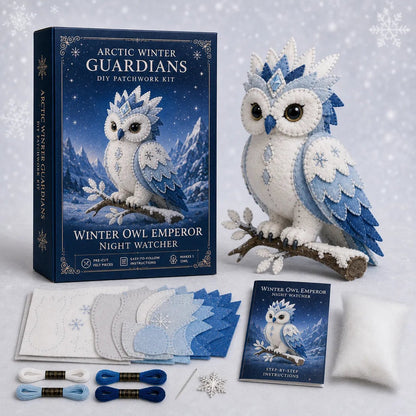 ❄️Arctic Winter Guardians DIY Patchwork Kit 🔥