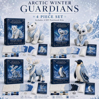 ❄️Arctic Winter Guardians DIY Patchwork Kit 🔥