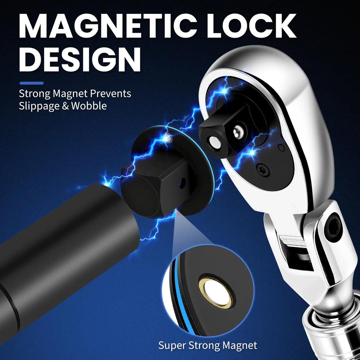 Upgraded Low Profile Impact Socket Adapter Set