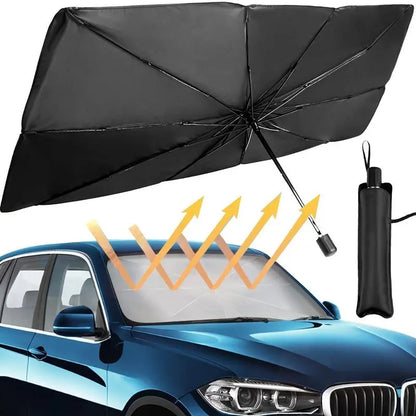 🔥Summer Flash Sale 50% OFF -🚗Universal Portable Car Windshield Sunshade